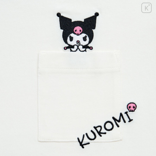 Japan Sanrio Original Cotton Loose T-shirt - Kuromi - 2