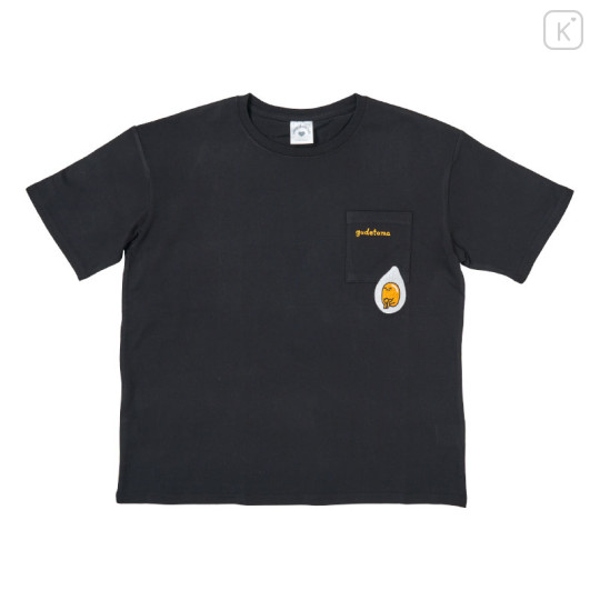 Japan Sanrio Original Cotton Loose T-shirt - Gudetama - 1