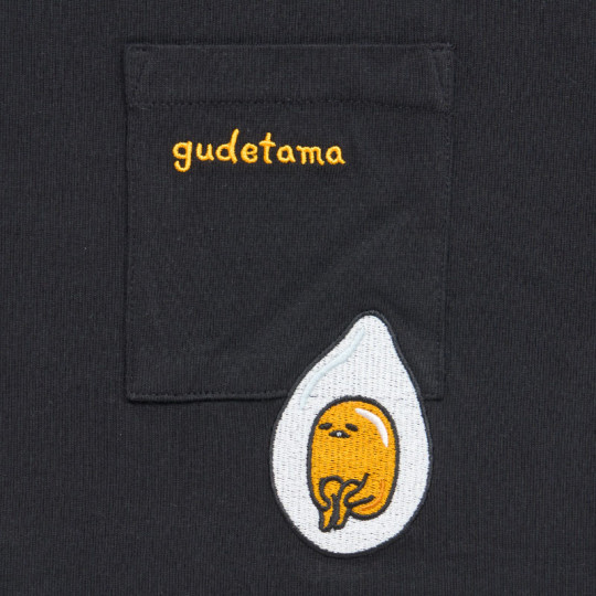 Japan Sanrio Original Cotton Loose T-shirt - Gudetama - 2