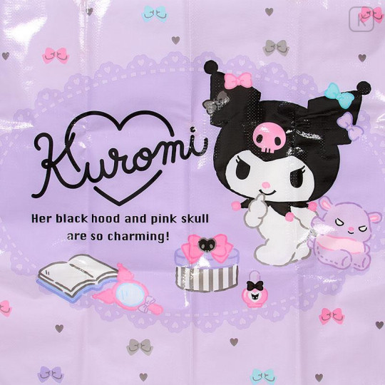 Japan Sanrio Original Picnic Sheet - Kuromi - 5