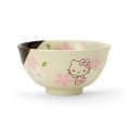 Japan Sanrio Mino Ware Tea Bowl - Hello Kitty : Cherry Blossoms - 1