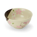 Japan Sanrio Mino Ware Tea Bowl - Hello Kitty : Cherry Blossoms - 2