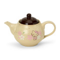Japan Sanrio Mino Ware Pot - Hello Kitty : Cherry Blossoms - 1
