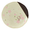 Japan Sanrio Mino Ware Deep Plate - Hello Kitty : Cherry Blossoms - 2