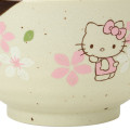 Japan Sanrio Mino Ware Bowl - Hello Kitty : Cherry Blossoms - 3