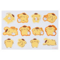 Japan Sanrio Original Sticker Set - Pompompurin : Muffin Friendly Time - 3