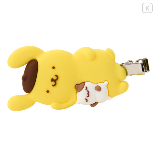 Japan Sanrio Original Bangs Clip Set - Pompompurin : Muffin Friendly Time - 3
