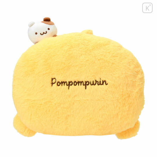 Japan Sanrio Original Cushion - Pompompurin : Muffin Friendly Time - 2
