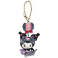 Japan Sanrio Mascot Bag Charm - Kuromi : My Melody 50th & Kuromi 20th Anniversary Fruits Apple Pink - 1
