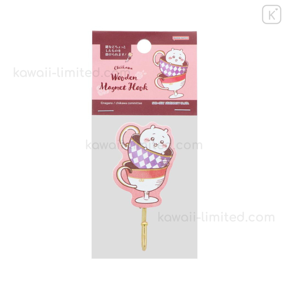 Japan Chiikawa Wooden Magnet Hook - Chiikawa : Wonderland
