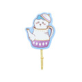 Japan Chiikawa Wooden Magnet Hook - Hachiware : Wonderland - 1