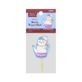 Japan Chiikawa Wooden Magnet Hook - Hachiware : Wonderland - 3