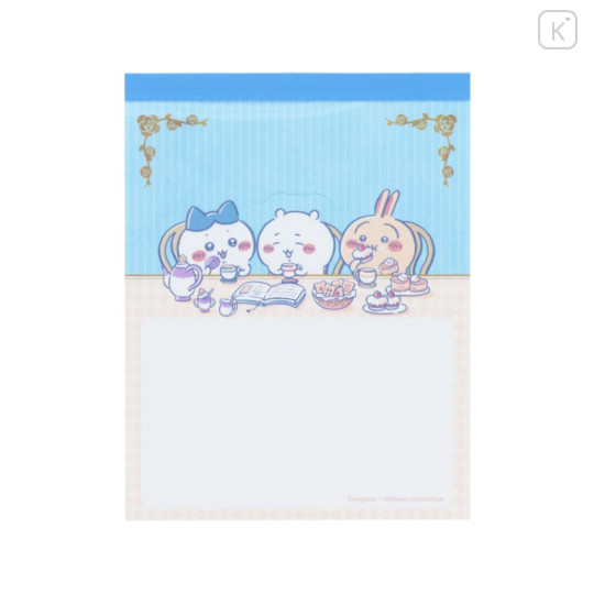 Japan Chiikawa Message Memo Pad - Chiikawa & Hachiware & Usagi : Wonder Tea Time - 1