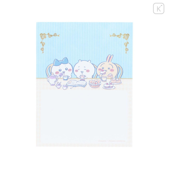 Japan Chiikawa Message Memo Pad - Chiikawa & Hachiware & Usagi : Wonder Tea Time - 3