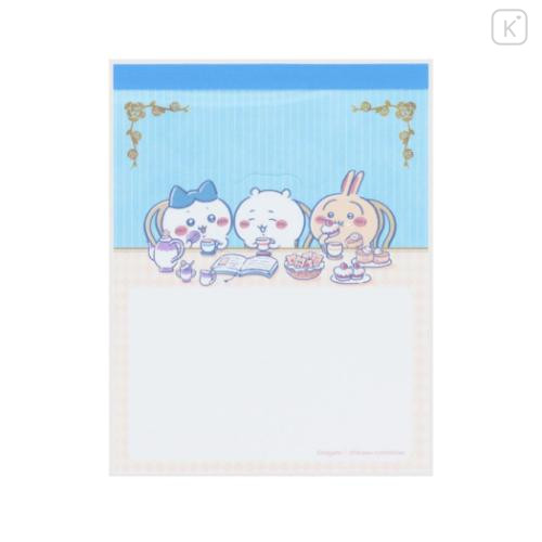 Japan Chiikawa Message Memo Pad - Chiikawa & Hachiware & Usagi : Wonder Tea Time - 6