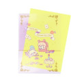 Japan Chiikawa A4 Pocket File - Furuhonya Kani-chan & Momonga : Wonder Tea Time - 4