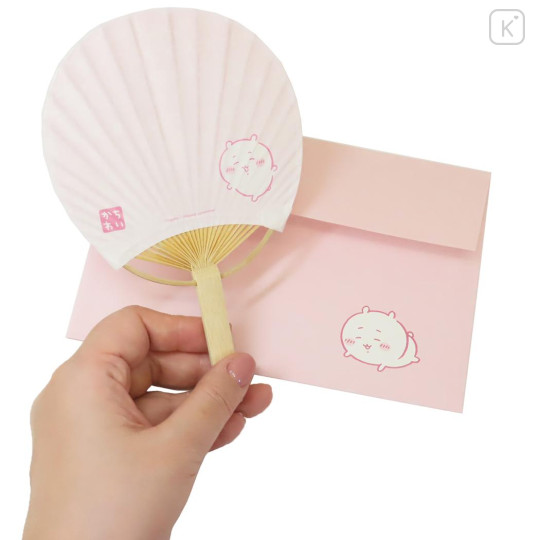 Japan Chiikawa Bamboo Fan Card Set - Chiikawa - 2