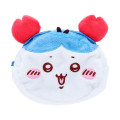 Japan Chiikawa Mini Pouch with Hair Clip - Hachiware : Pretend Crab - 1