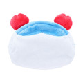Japan Chiikawa Mini Pouch with Hair Clip - Hachiware : Pretend Crab - 2