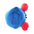 Japan Chiikawa Mini Pouch with Hair Clip - Hachiware : Pretend Crab - 4