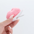 Japan Chiikawa Mini Pouch with Hair Clip - Furuhonya Kani-chan : Pretend Crab - 6