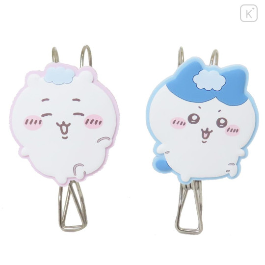 Japan Chiikawa Hanger Clip Set - Chiikawa & Hachiware - 1