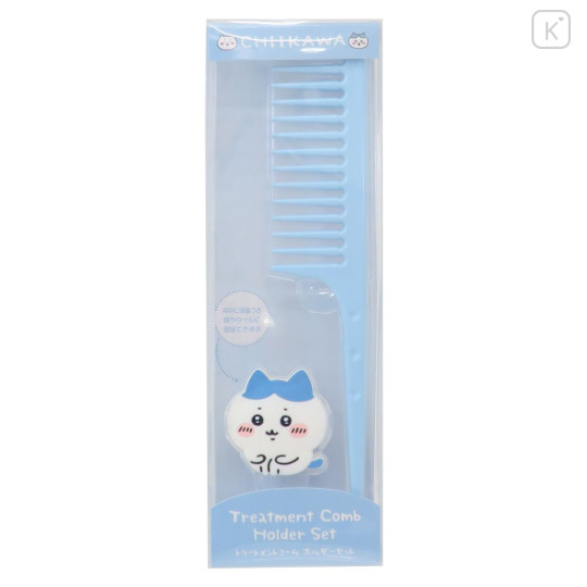 Japan Chiikawa Treatment Comb Holder Set - Hachiware - 1