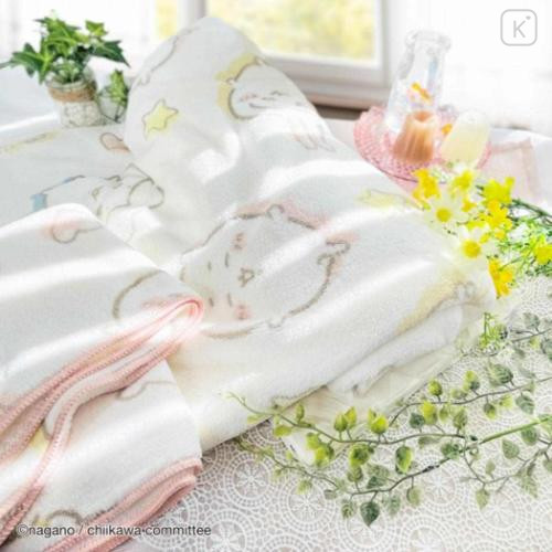 Japan Chiikawa Quick Dry Face Towel - Chiikawa & Hachiware & Usagi : Heart & Star - 4
