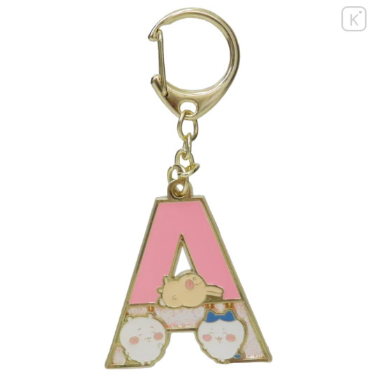 Japan Chiikawa Alphabet Keychain - Chiikawa & Hachiware & Usagi : A - 1