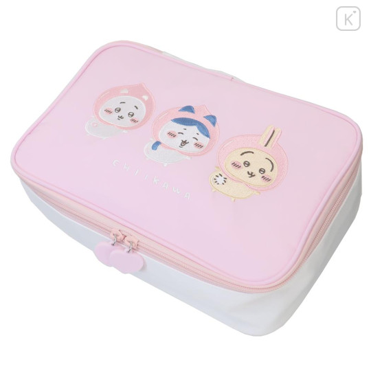 Japan Chiikawa Cosmetic Multi Pouch - Chiikawa & Hachiware & Usagi - 1