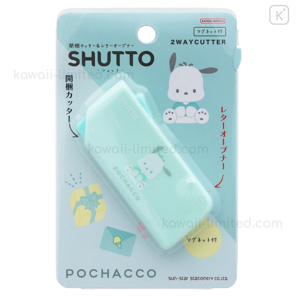 Japan Sanrio Shutto 2way Cutter - Pochacco | Kawaii Limited