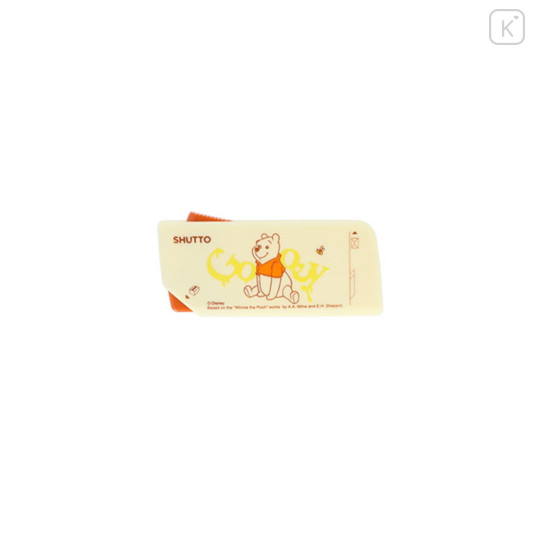 Japan Disney Shutto 2way Cutter - Pooh - 3