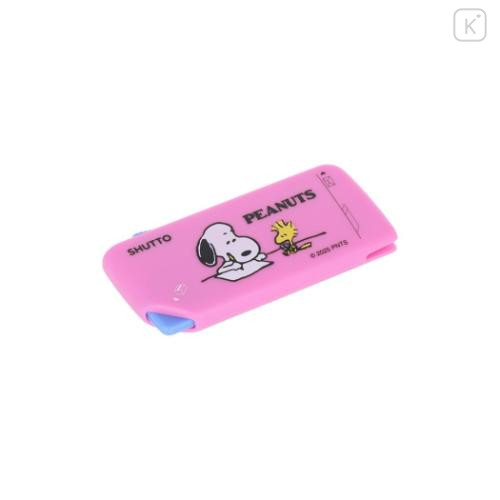 Japan Peanuts Shutto 2way Cutter - Snoopy & Woodstock - 5