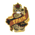 Japan Mofusand Large Vinyl Sticker - Mofumofu Journey Spain Furanyanko - 1