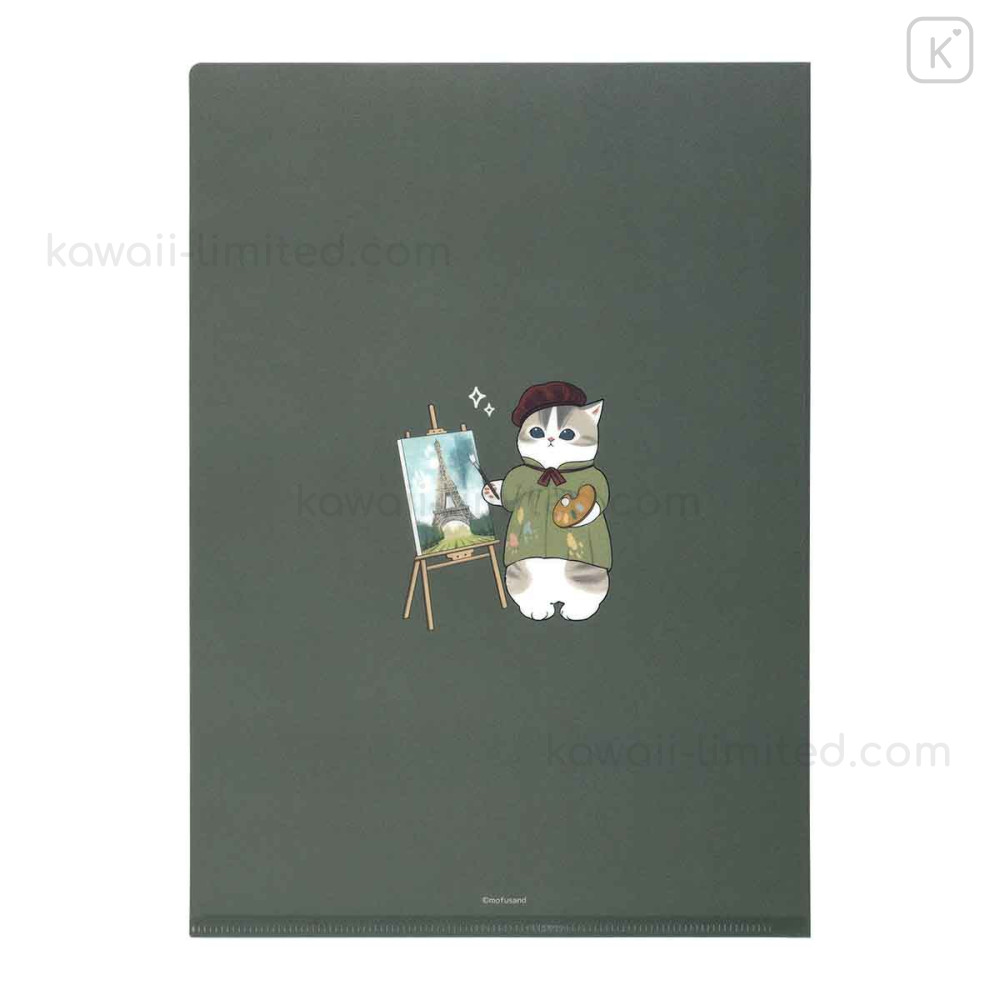 Japan Mofusand A4 Clear File - Mofumofu Journey Mona Monya