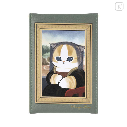 Japan Mofusand Folding Stand Mirror - Mofumofu Journey Monya Lisa - 1