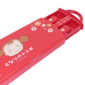 Japan Ghibli Bento Lunch Cutlery Set Spoon Fork Chopstick - My Neighbor Totoro : Mei : Red - 2