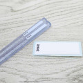 Japan Disney Bento Lunch Cutlery Set Spoon Fork Chopstick - Anna & Elsa : Purple White - 3