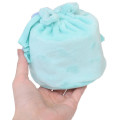 Japan Sanrio Face Drawstring Bag - Hangyodon - 2