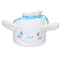 Japan Sanrio Face Drawstring Bag - Cinnamoroll - 1