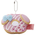 Japan Sanrio Mini Plush Pouch - My Melody : Chocolate Donut - 1