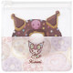 Japan Sanrio Slider Case Set - Kuromi : Chocolate Donut