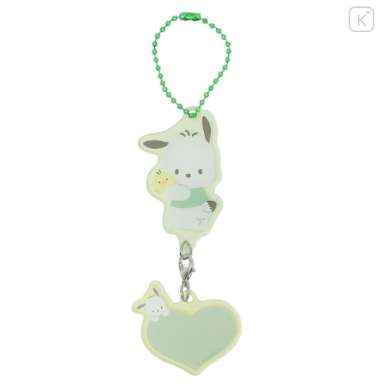 Japan Sanrio Swaying Keychain - Pochacco : Loving Friend - 1