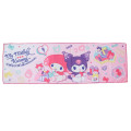 Japan Sanrio Cool Towel - Kuromi & My Melody : My Melody 50th & Kuromi 20th Anniversary Celebration - 1