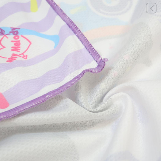 Japan Sanrio Cool Towel - Kuromi & My Melody : Happy Special Day - 2