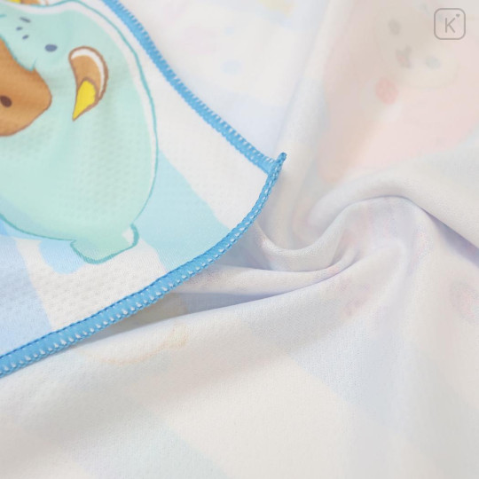 Japan San-X Cool Towel - Rilakkuma : Sea Creatures - 2