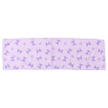 Japan Sanrio Cool Towel - Kuromi : Baku Purple All Over Pattern - 2