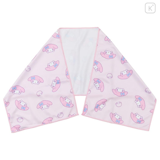 Japan Sanrio Cool Towel - My Melody : Pink All Over Pattern - 1