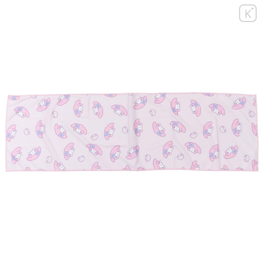 Japan Sanrio Cool Towel - My Melody : Pink All Over Pattern - 2
