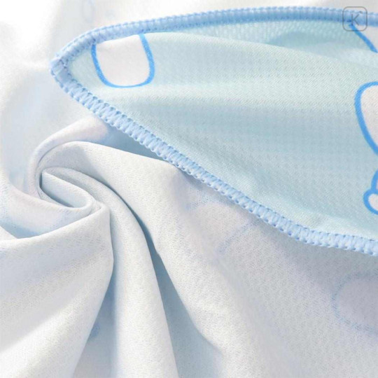Japan Sanrio Cool Towel - Cinnamoroll : Blue All Over Pattern - 3
